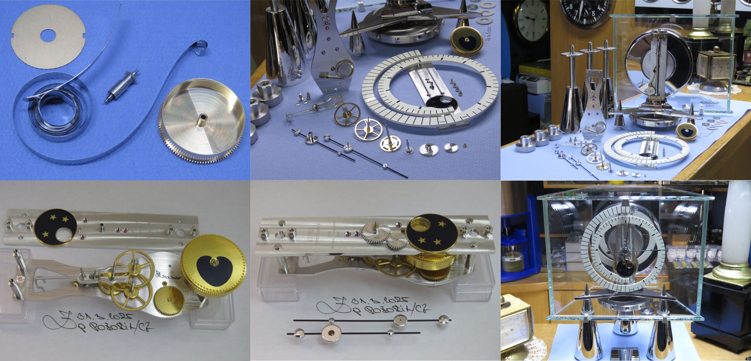 78.JAEGER LECOULTRE ATMOS OPRAVY-SERVIS HODINEK 4.2025